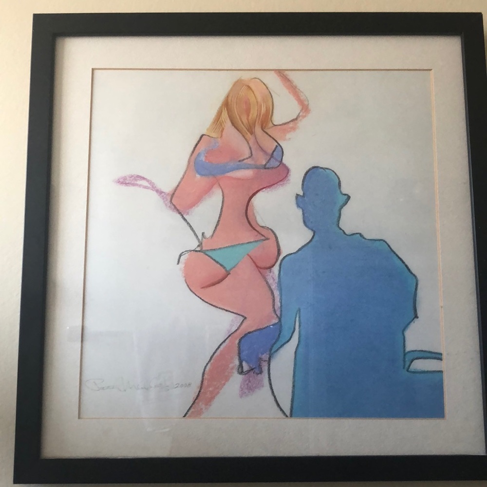 Artist Peter MENDEZ matted
